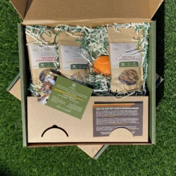 Women's Bean Project Dog Treat Gift Box.