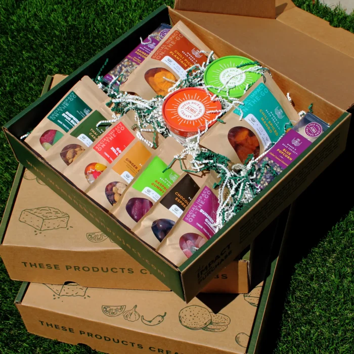 Women's Bean Project Ultimate Snack Gift Box.